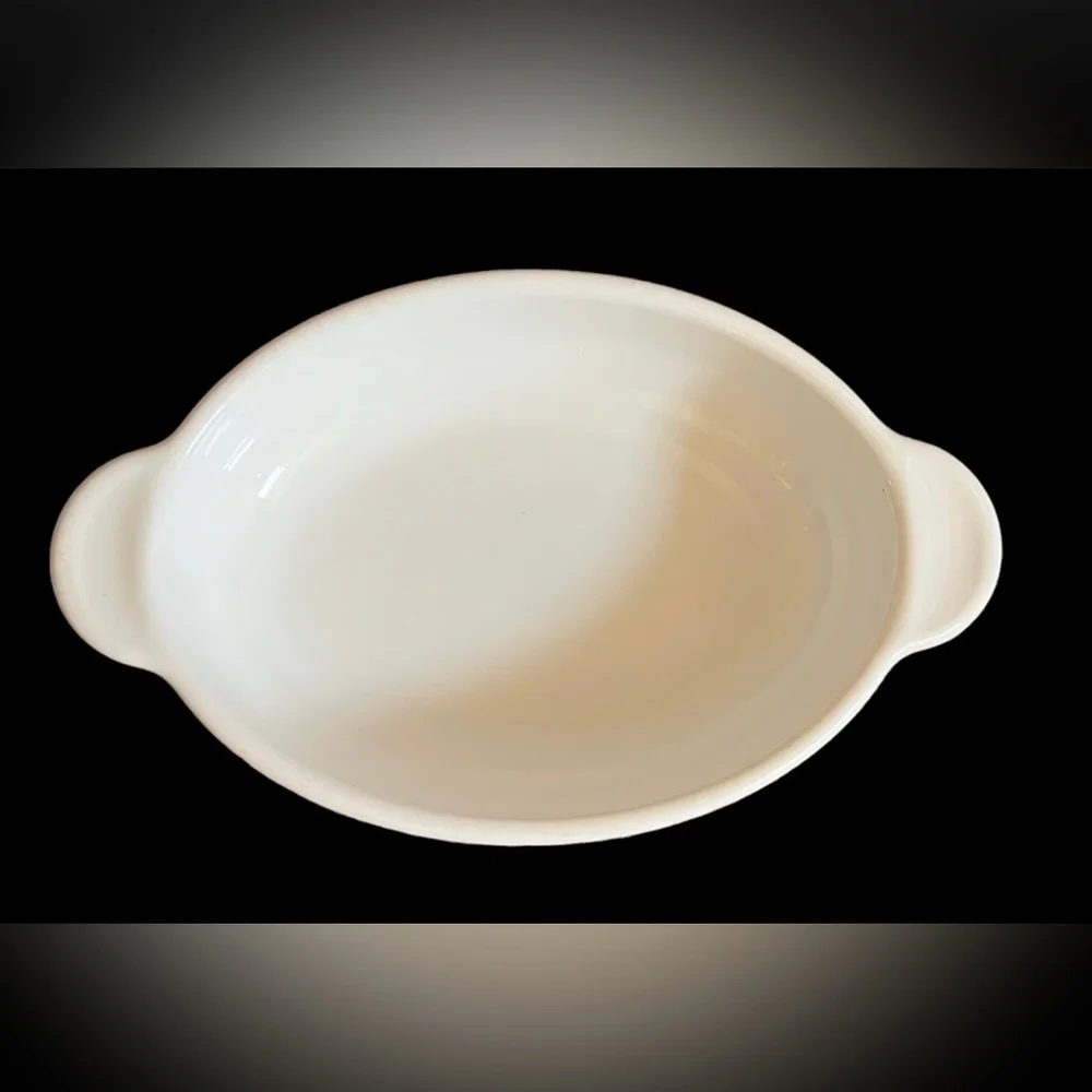 Corningware white ceramic bakeware dish small P-14-B